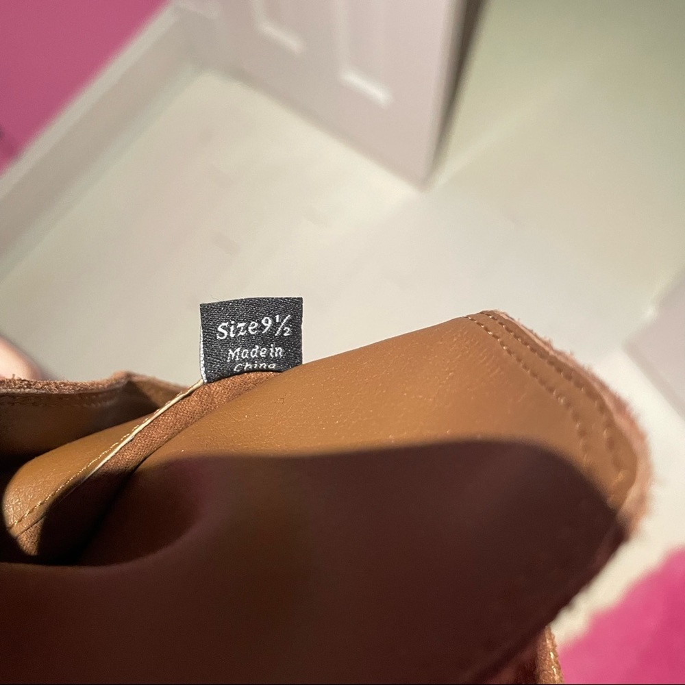 Dolce Vita Over the Knee Suede Brown boots - chestnut - Picture 7 of 8